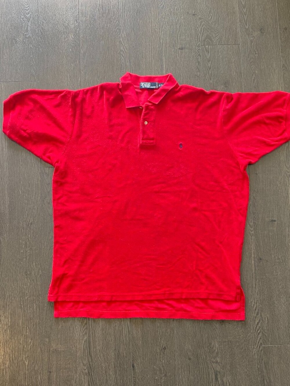 vintage 90s made in hong kong polo red ralph lauren towel terry cloth size xl